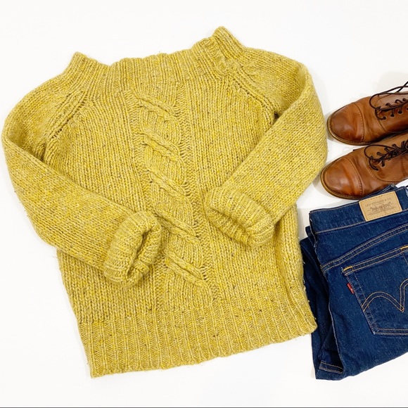 J. Crew Sweaters - 3/$20 Vintage J. Crew Cable Knit Wool Sweater